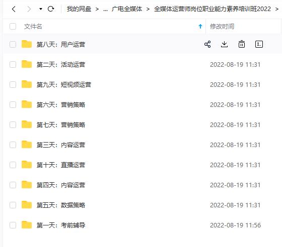 2022全媒体运营师：起薪高，待遇好，紧跟时代风口（全套视频课程+配套课件)网创吧-网创项目资源站-副业项目-创业项目-搞钱项目网创吧